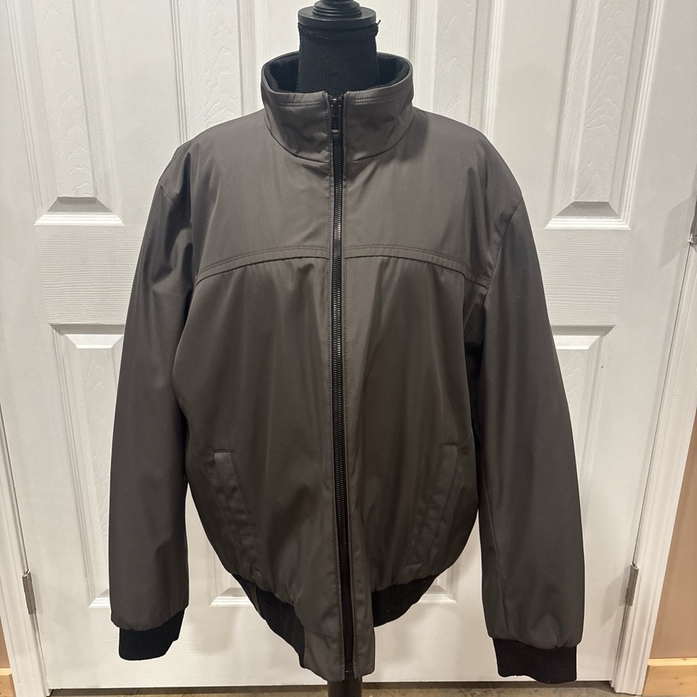 ANDREW MARC Mens bomber jacket size XL